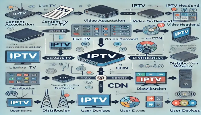 flowchart IPTV